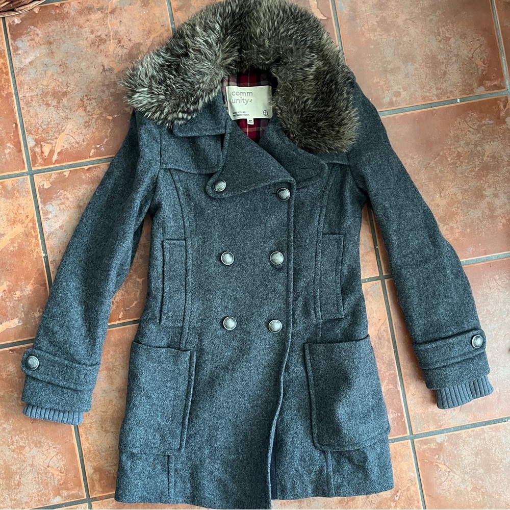 Aritzia Community Wool Peacoat - Picture 12 of 16